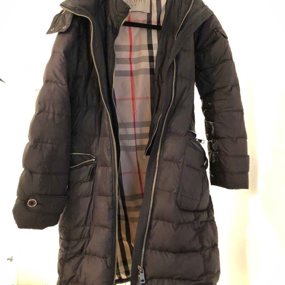 Burberry Brit down coat (2010) size S, black